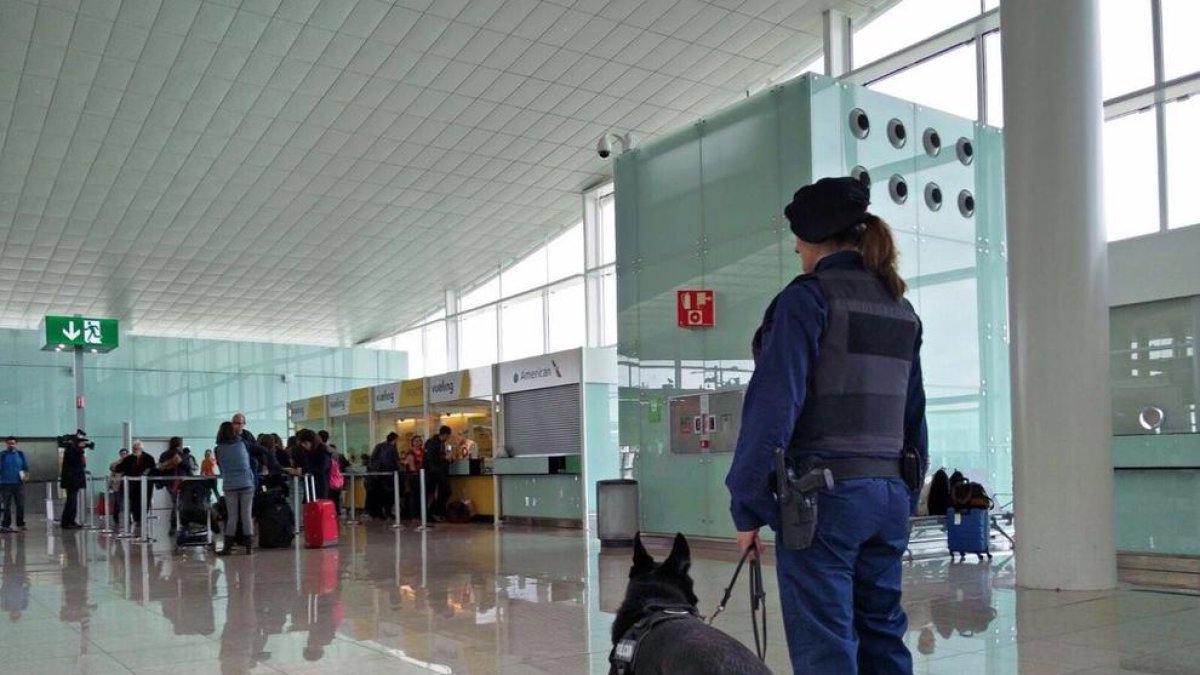 Es reforça la seguretat dels aeroports de Catalunya i del metro