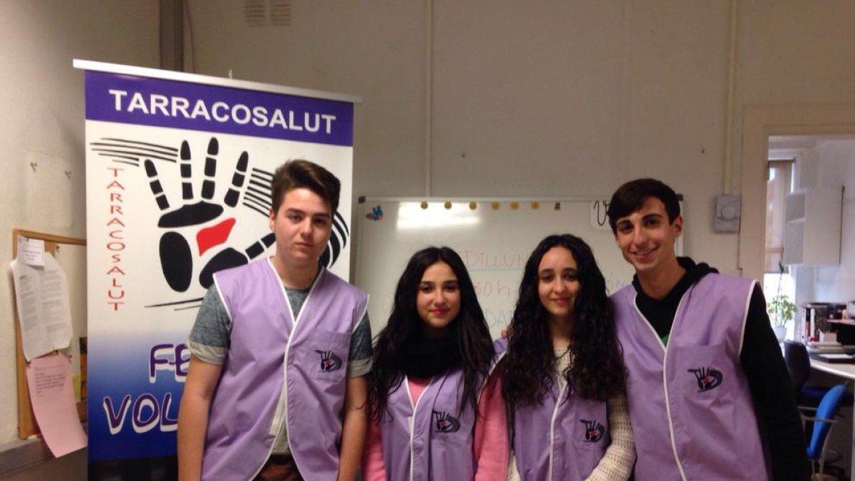 Els alumnes de La Salle Torreforta alegren els dies dels nens ingressats a Joan XXIII