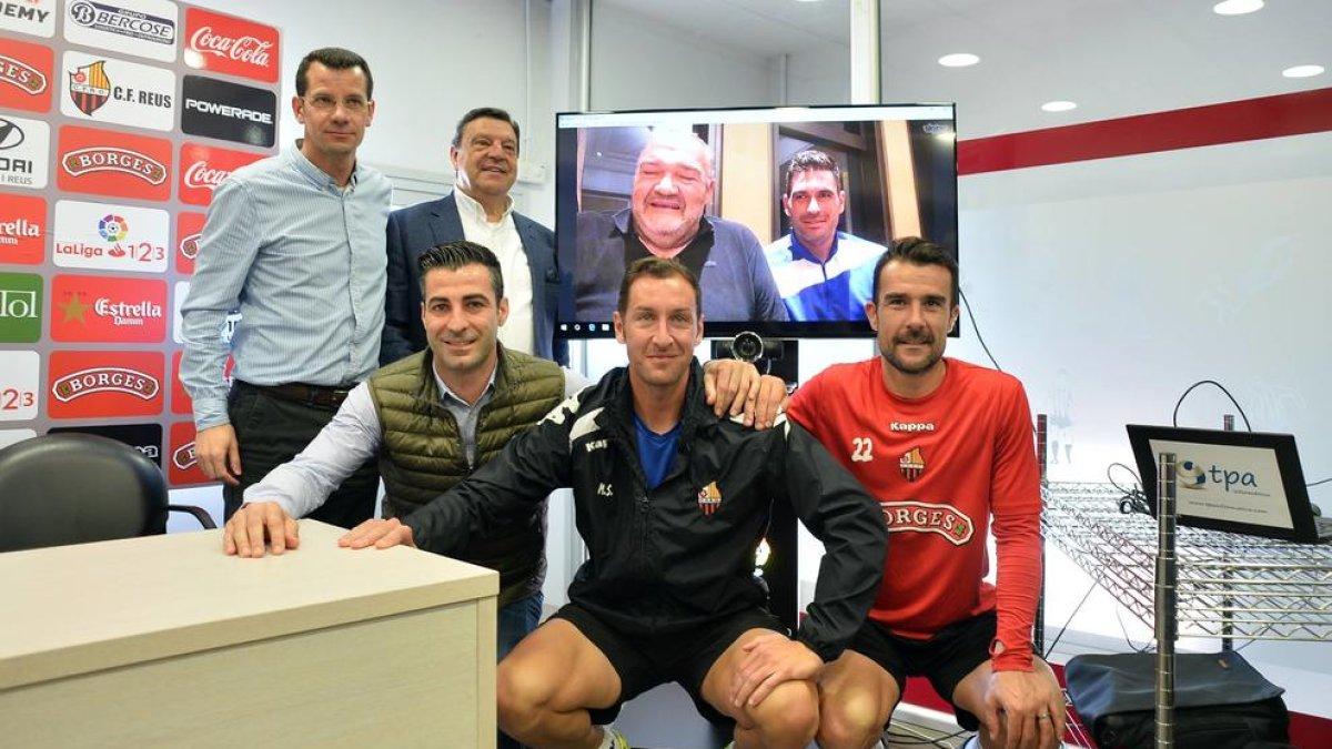 López Garai renova «fins que vulgui» i reserva lloc al cos tècnic del CF Reus