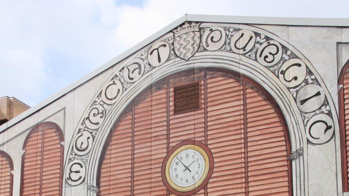 La façana del Mercat Central.