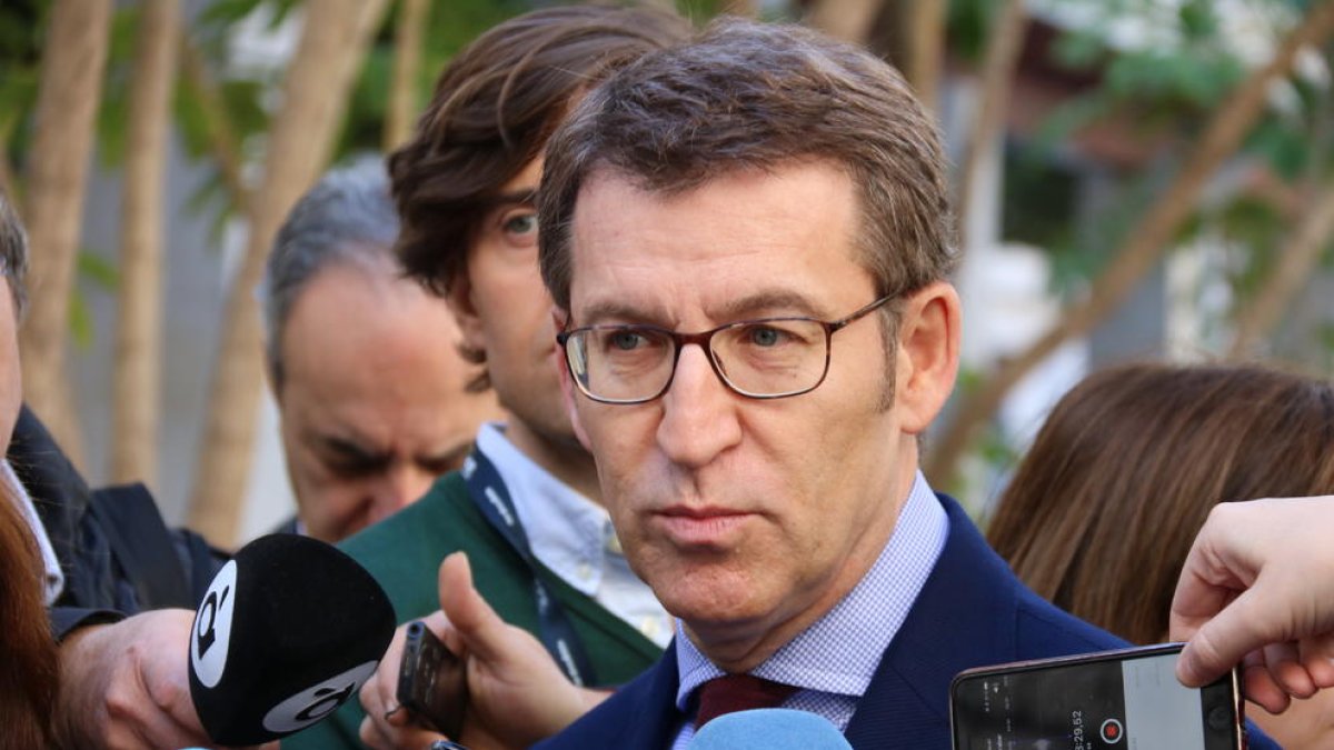 presidente de Galicia, Alberto Nuñez Feijóo