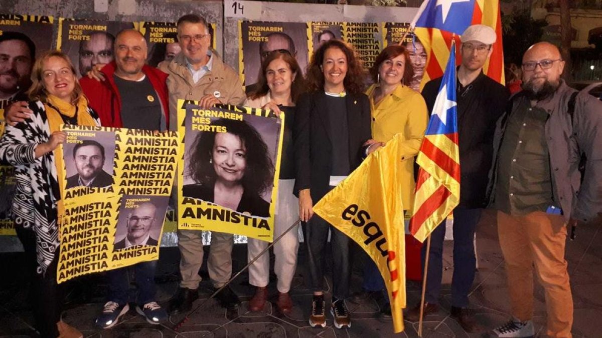 Así empezó anoche la campaña electoral en Tarragona