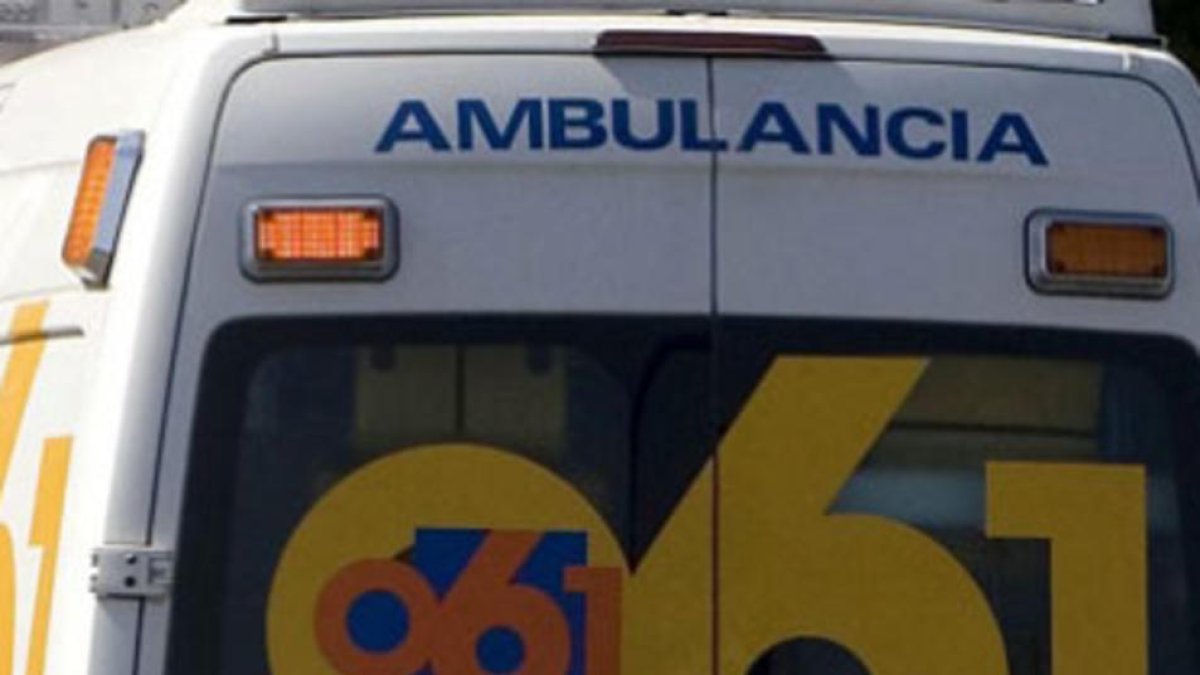Imagen de una ambulancia.