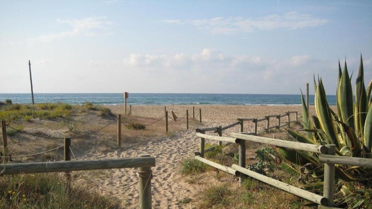 Encuentran un cráneo humano delante de la playa de los Muntanyans en Torredembarra