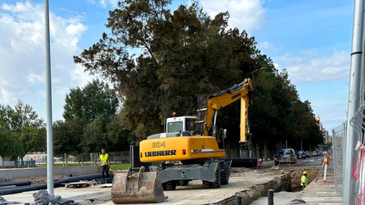 Amposta termina la red de pluviales de la zona ferial