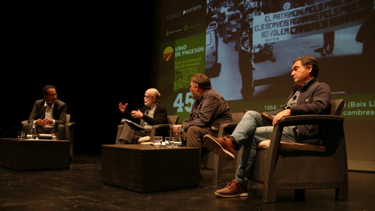 Unió de Pagesos reivindica les lluites de 45 anys i manté el repte de millorar les condicions de la pagesia