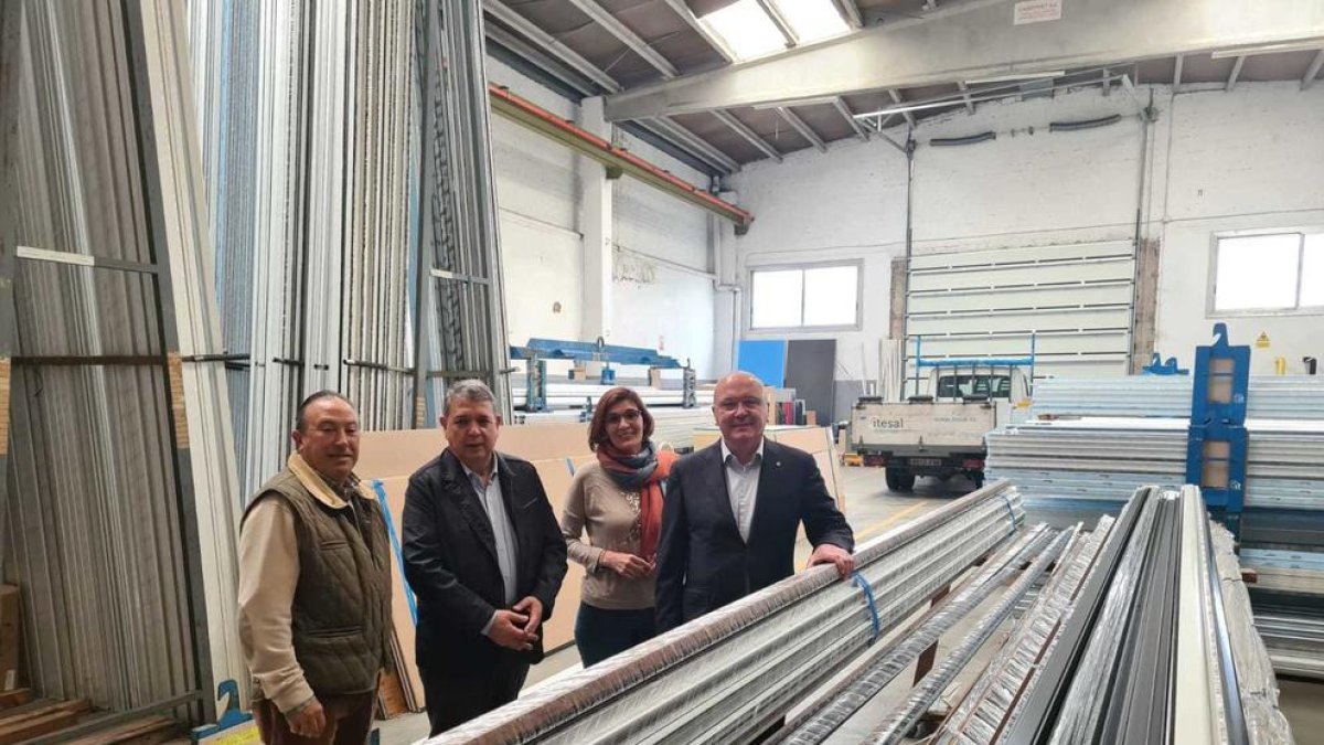 Pellicer visita els polígons de Reus en el marc del programa de proximitat