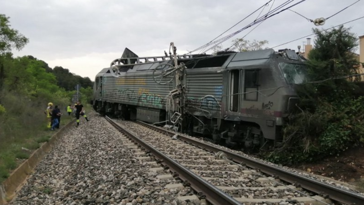 Restablecido el tráfico en Picamoixons-Montblanc tras el descarrilamiento del tren en Vilaverd