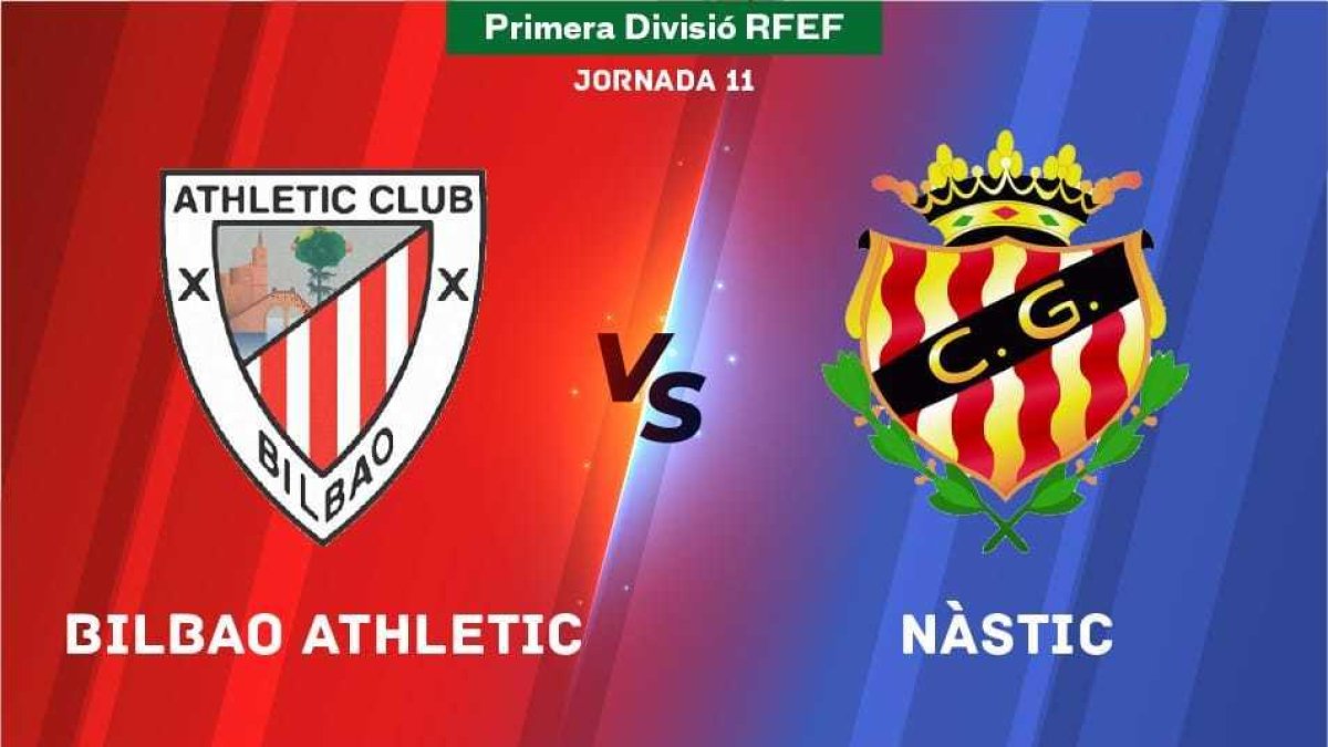 Sigue en directo el Bilbao Athletic - Nàstic