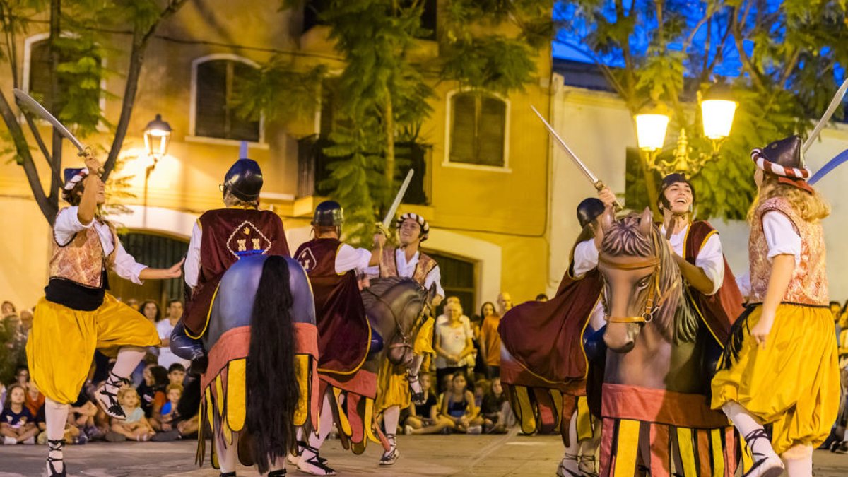 El tiempo permite celebrar la festividad de Santa Rosalia de Torredembarra