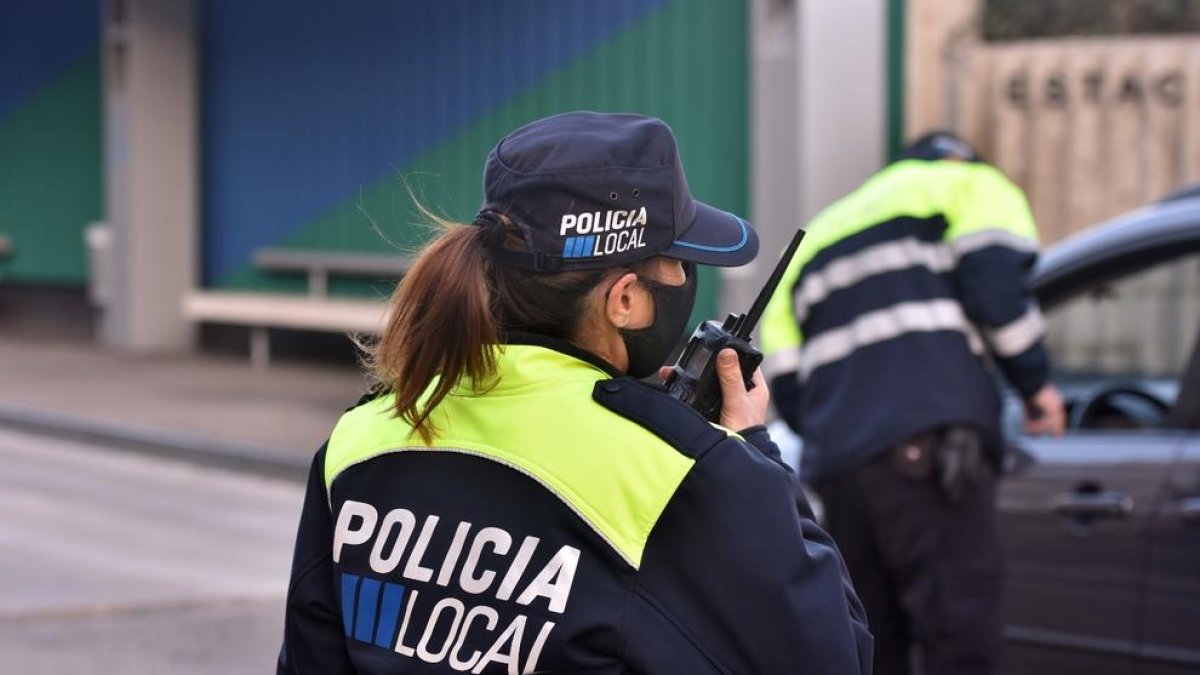 Policía Local Vendrell, agente