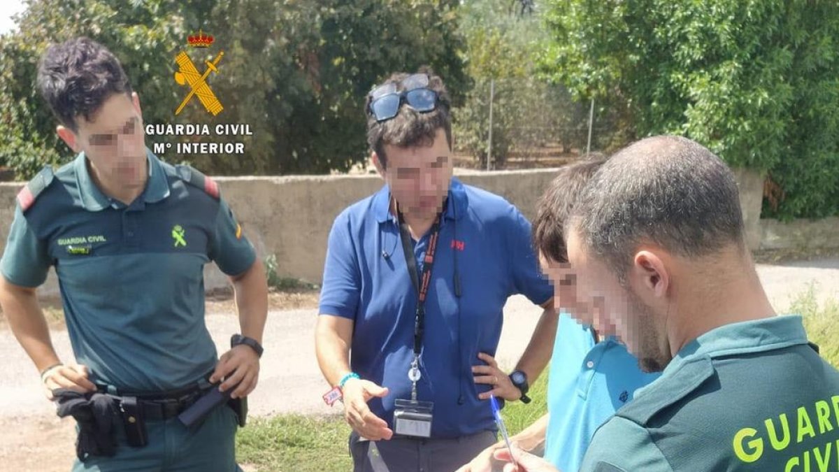 Desmantelan una estación irregular de carga de bombonas de buceo en la Selva