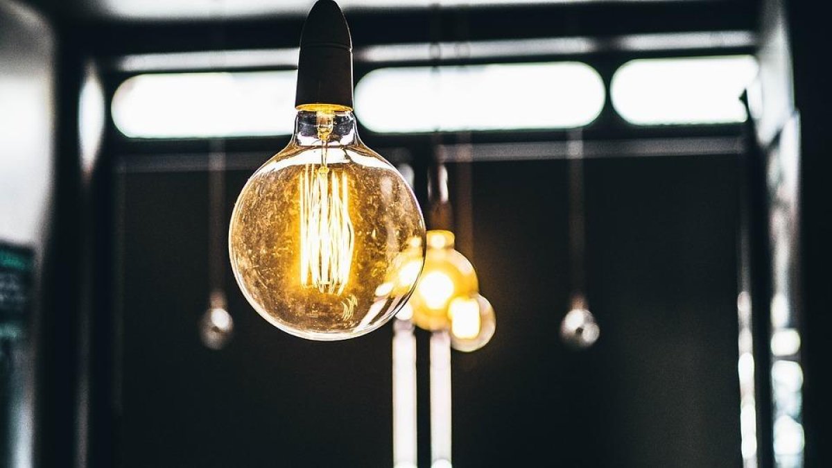 electricidad, luz, bombilla, avería