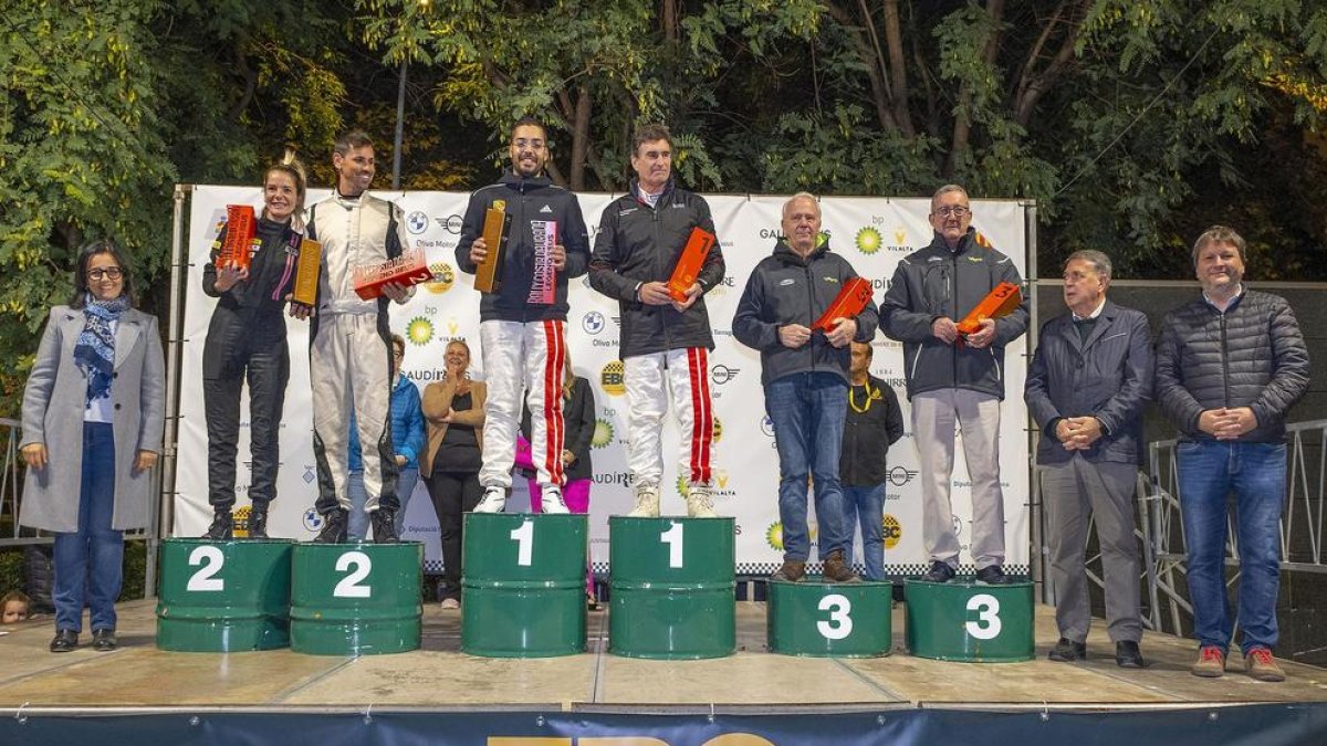 Riberas-Menéndez i Aitor y Asier Llanos vencedores del Rally Legend Reus