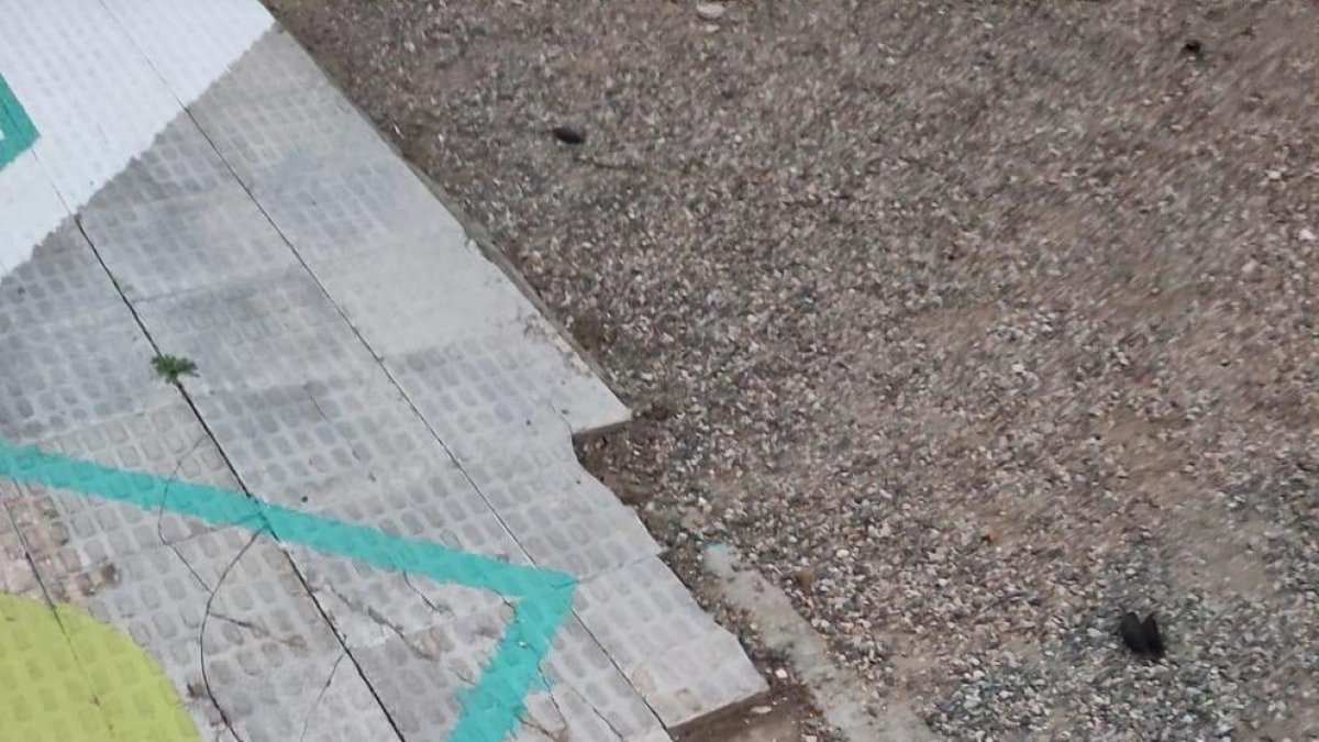 El PSC de Reus considera «inaceptable» la inauguración de un parque en mal estado