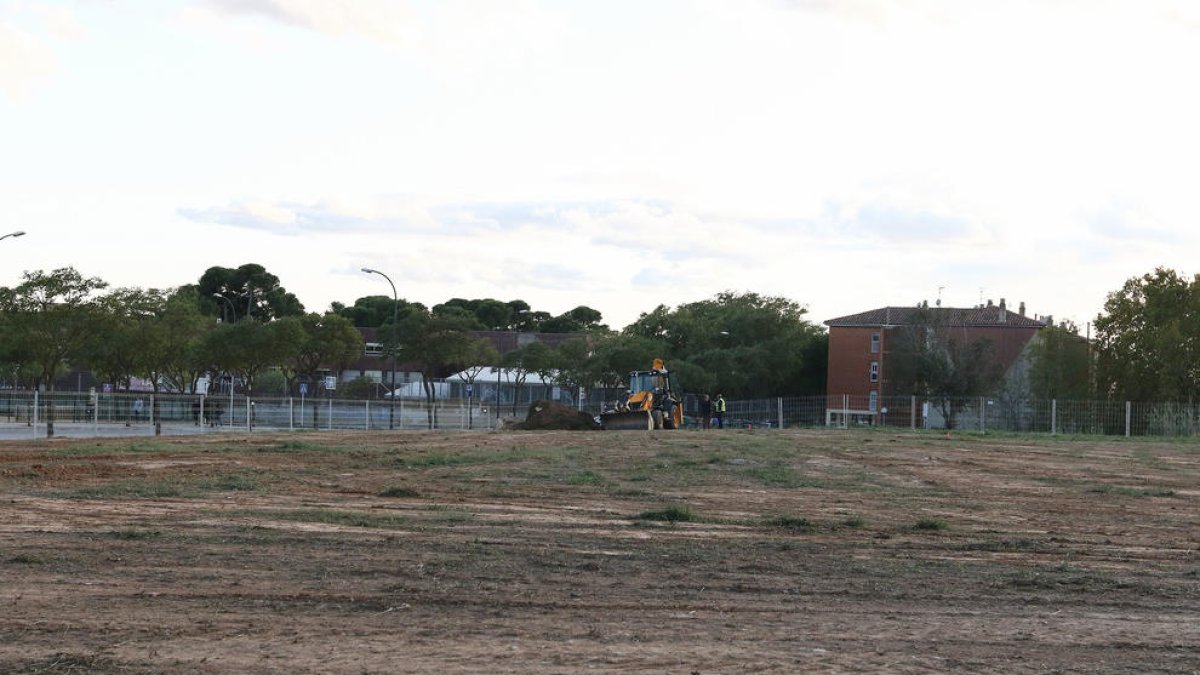 Empieza la construcción del Parc de les Olors de la Boca de la Mina