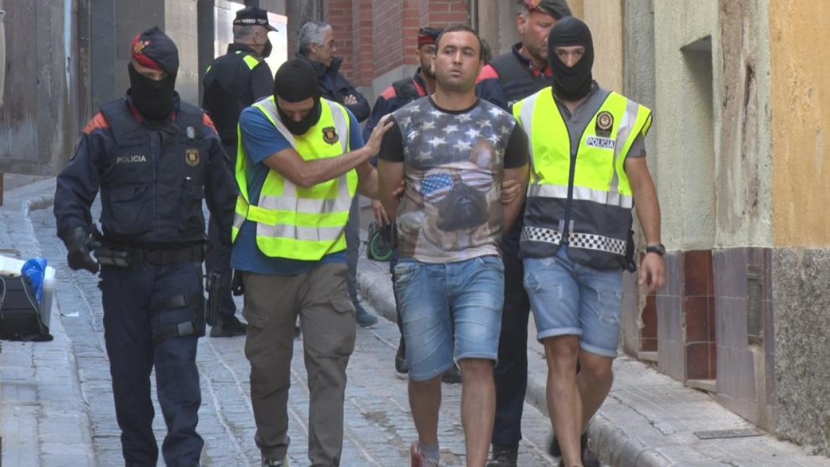 Una operació antidroga al centre històric de Valls se salda amb dos germans detinguts