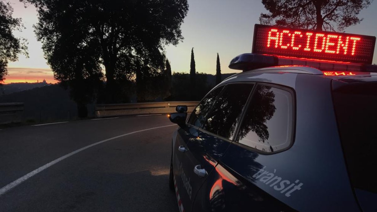 Mossos d'Esquadra, accidente, policía, siniestralitat,