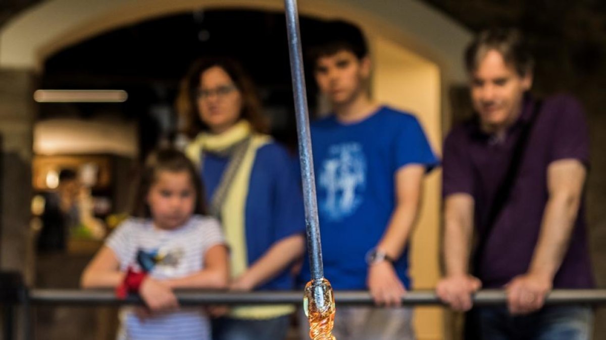Les visites al Museu i Forn del Vidre creixen un 7% en l'any de la seva remodelació