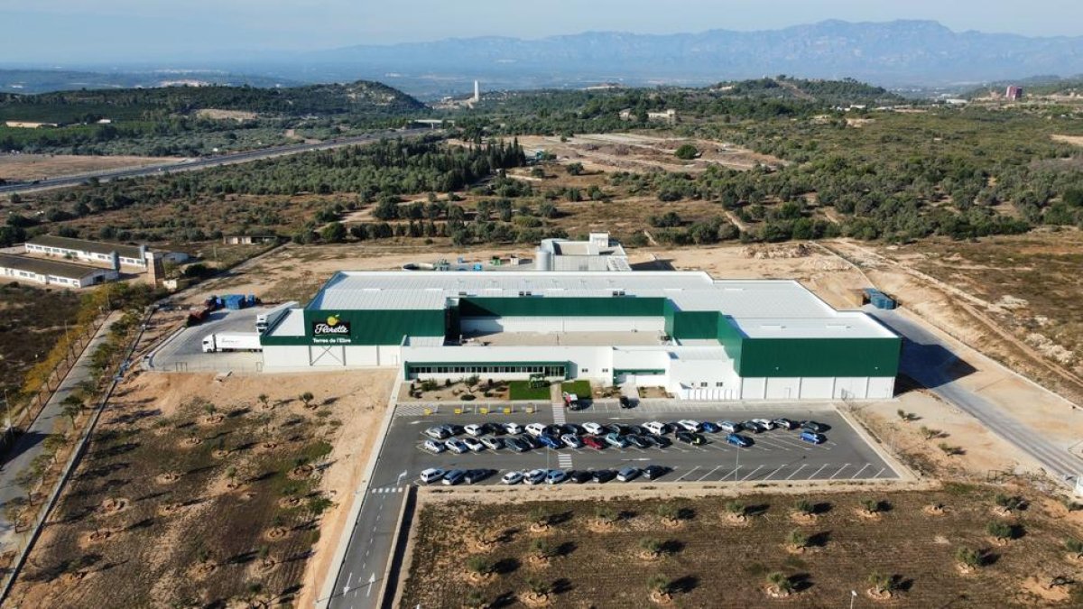 Imagen de la fábrica de Florette en Tortosa.