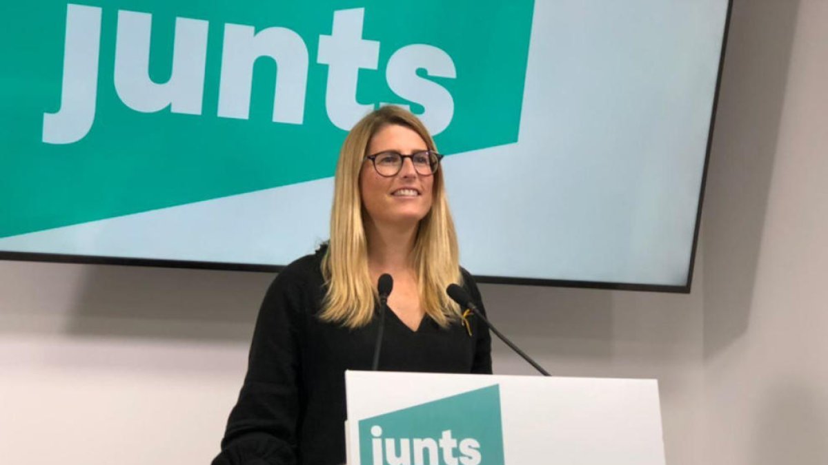 portavoz de JxCat, Elsa Artadi