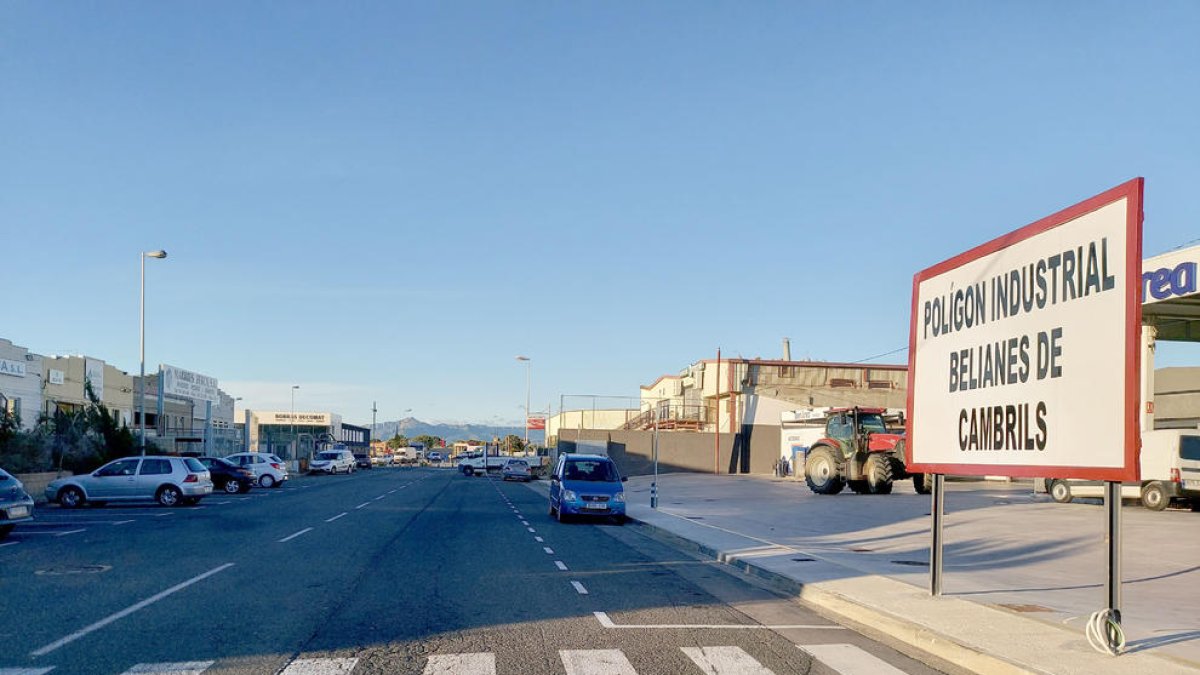 Cambrils otorga subvenciones a las empresas del polígono Belianes para rehabilitar las naves