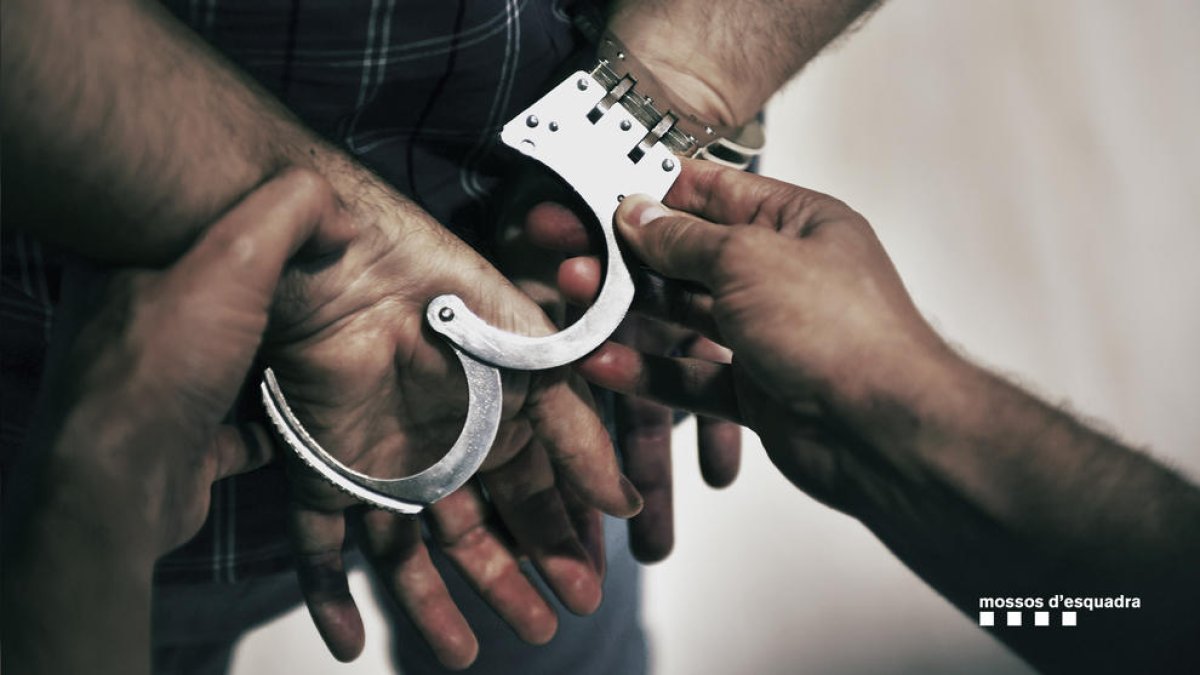 Mossos d'Esquadra, detención, detenido
