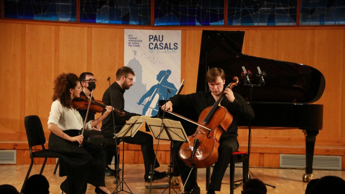 El concert d'un trio de cambra inaugura el 41è Festival Internacional de Música de Pau Casals al Vendrell