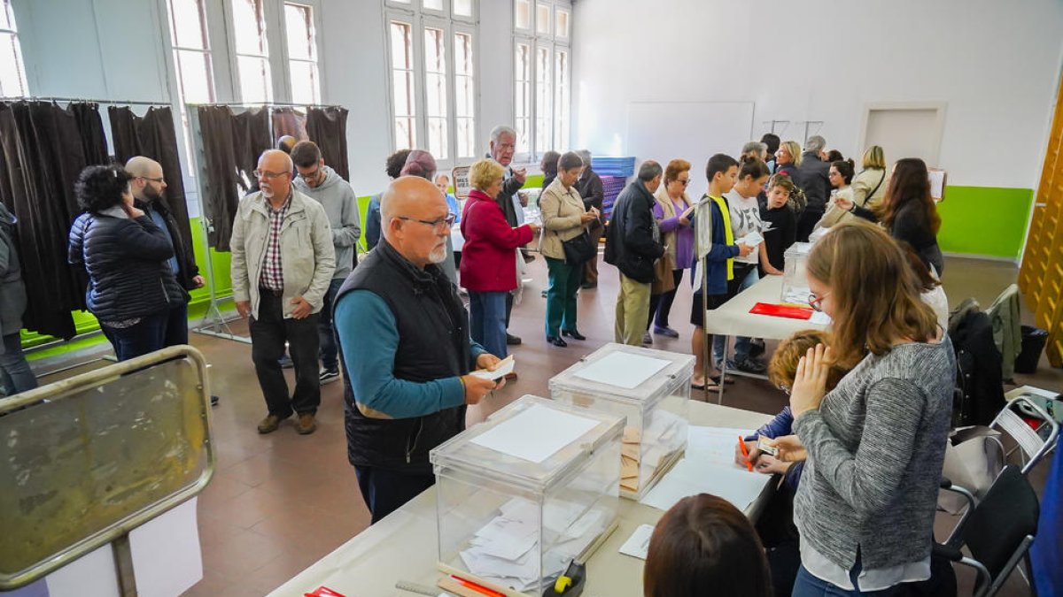 Alta participació a Tarragona en les eleccions