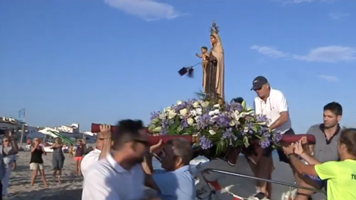 Baix a Mar d'Altafulla celebra la festa de la Mare de Déu del Carme