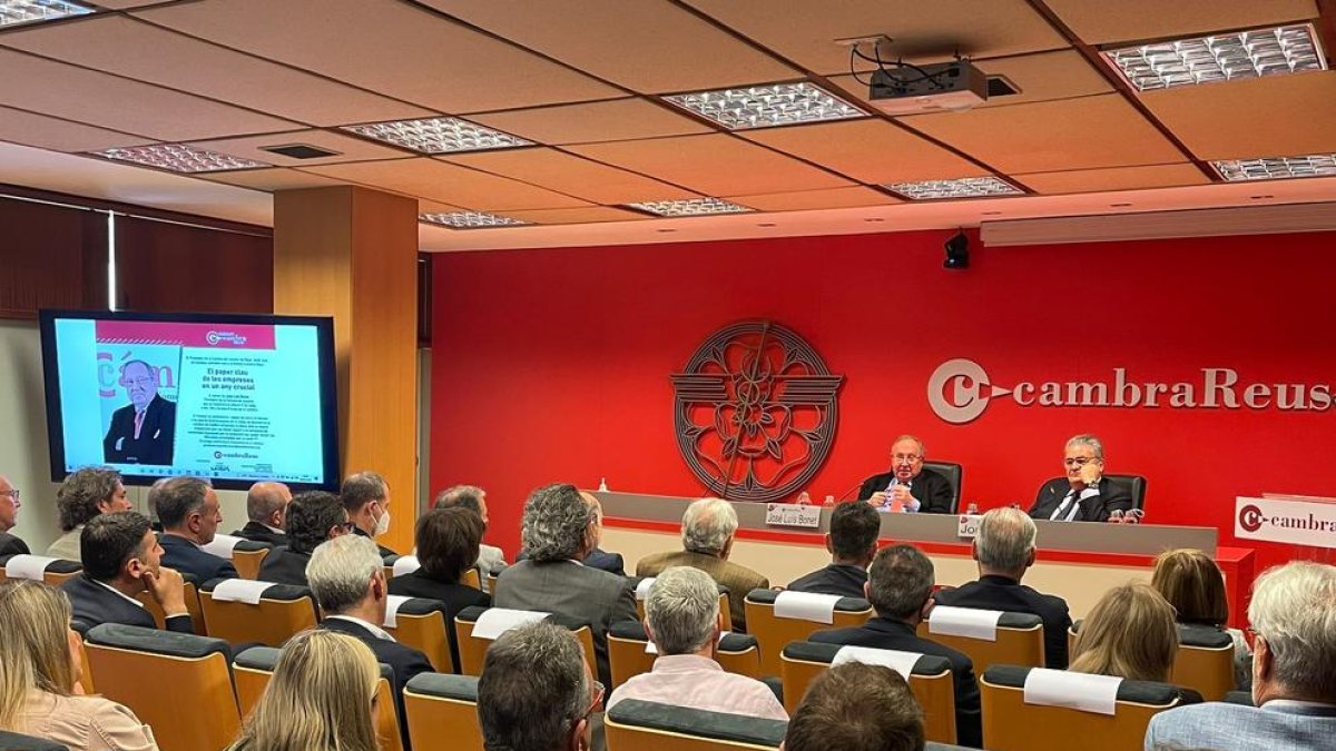 El presidente de la Cámara de España pone en valor la trayectoria de la Cambra de Reus