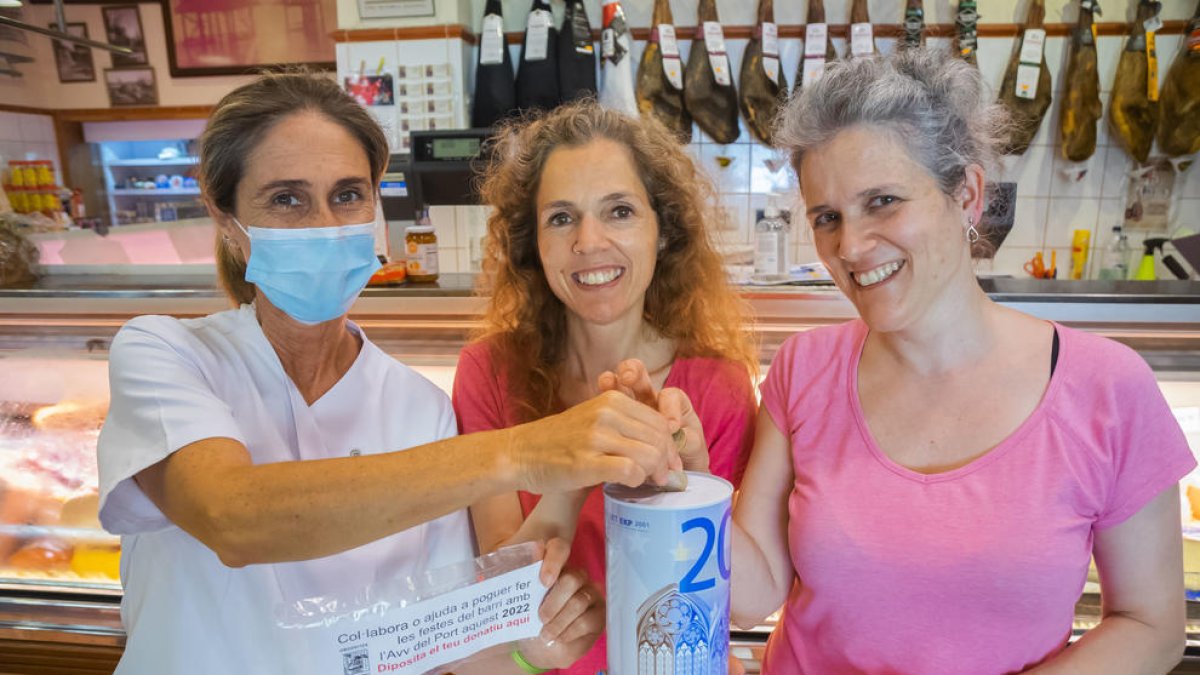 L'Associació de Veïns del Port recapta fons per la falta de recursos