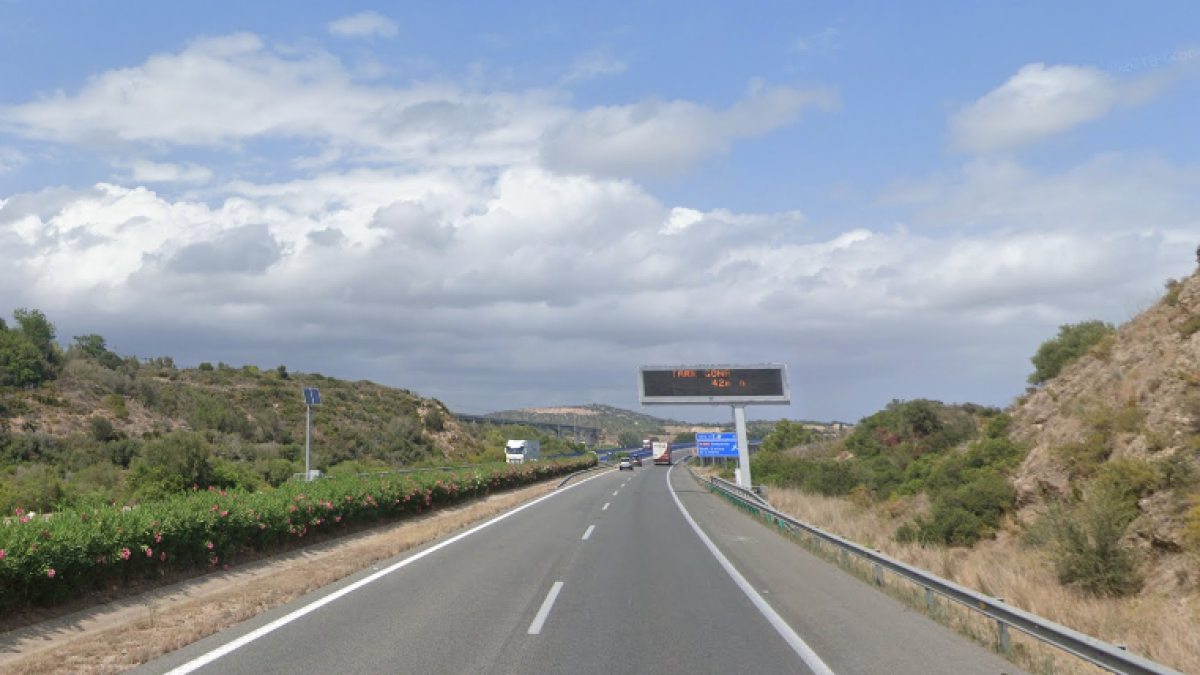 AP-7, Amposta, autopista