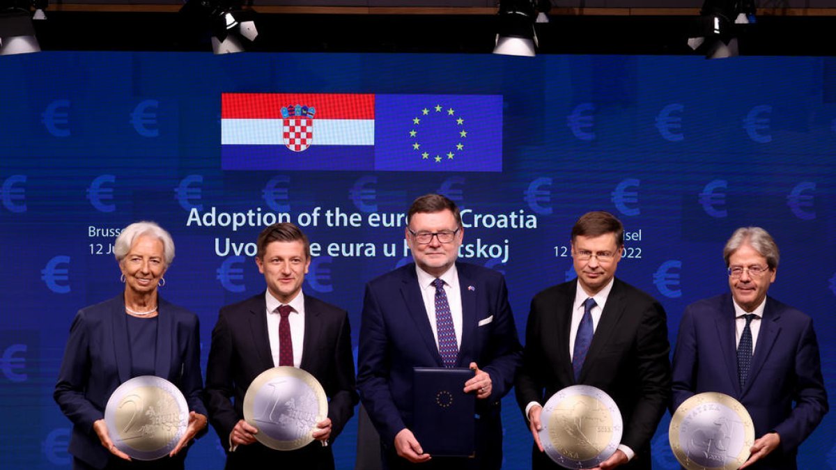 Croacia formará parte de la zona euro a partir del 1 de enero de 2023