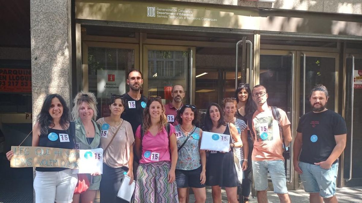 La continuïtat de les educadores socials a les escoles està en perill