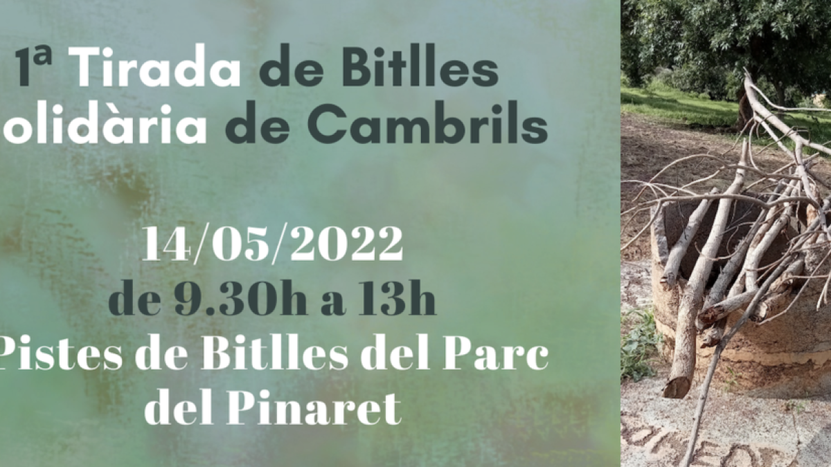 Organitzen la primera Tirada de Bitlles Solidària al Parc del Pinaret de Cambrils