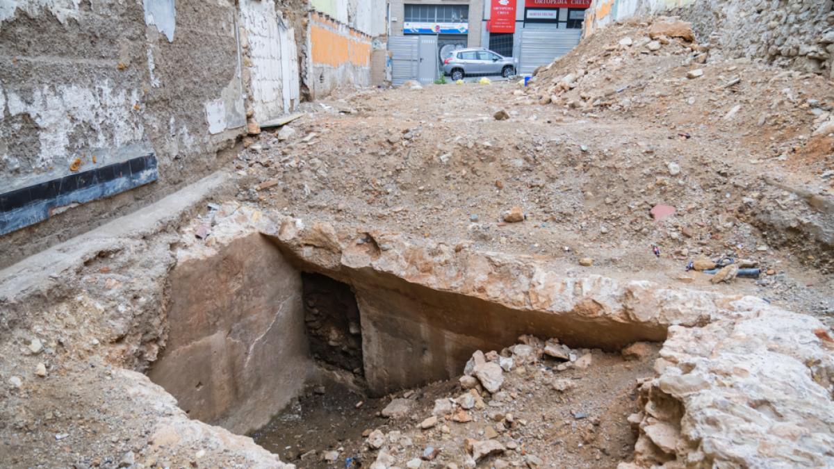 Les restes arqueològiques no impediran edificar a Estanislau Figueras, 14 a Tarragona