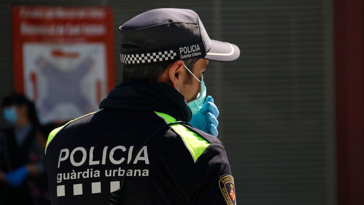Policia, guàrdia urbana, barcelona