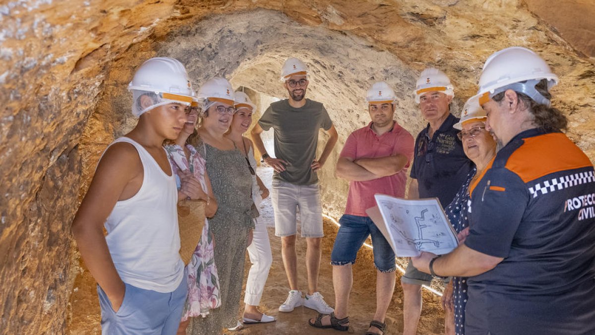Comencen les visites guiades al Refugi de la Guerra Civil a Constantí