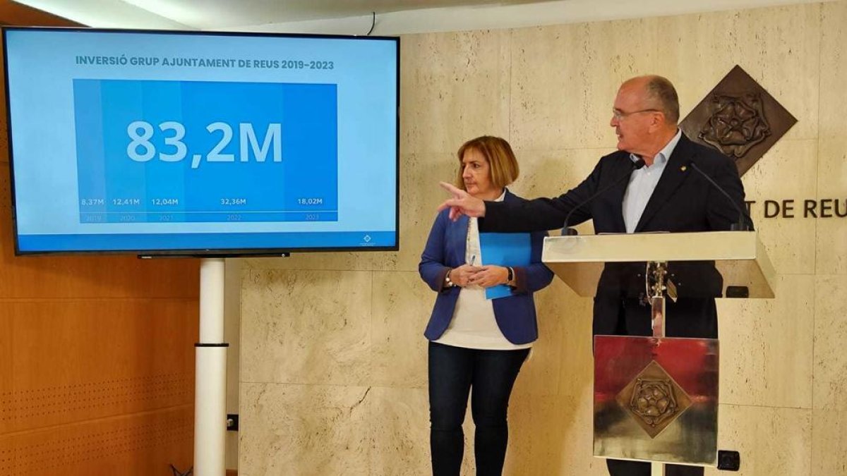 L'Ajuntament de Reus invertirà 18 milions d'euros durant l'any 2023 en la ciutat