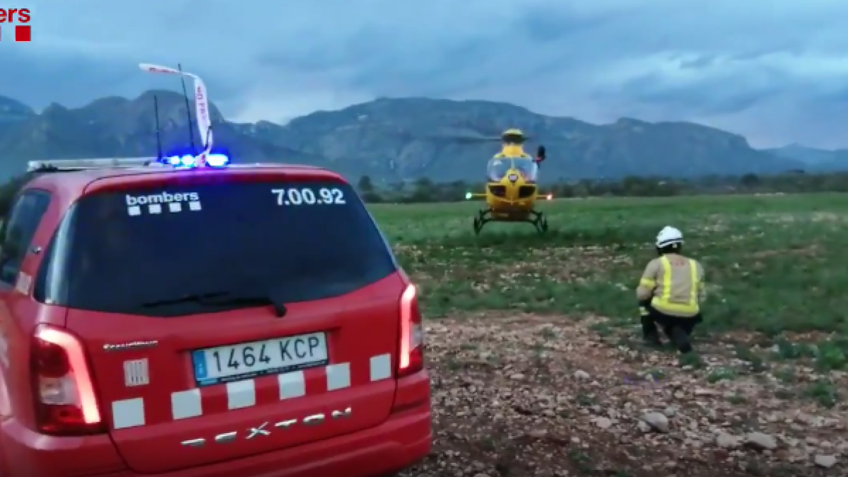 Resctaen dos personas perdidas en un barranco de Roquetes