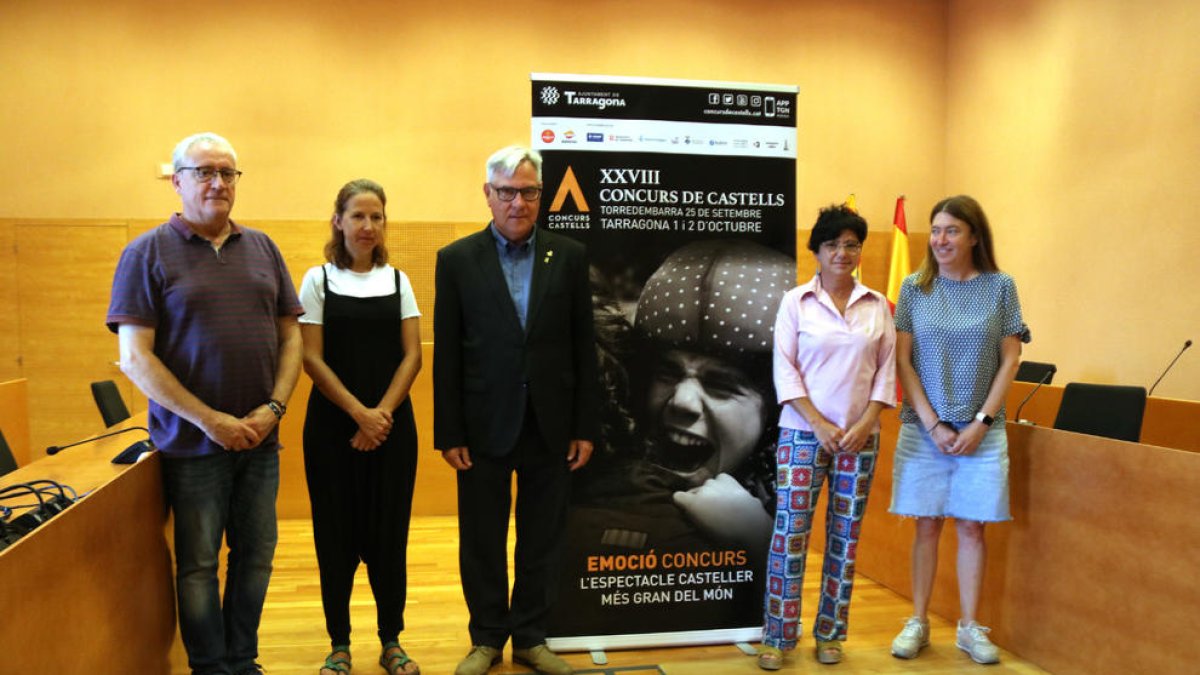 Los Castellers de la Bisbal participarán por primera vez en la jornada de Torredembarra del Concurs de Castells