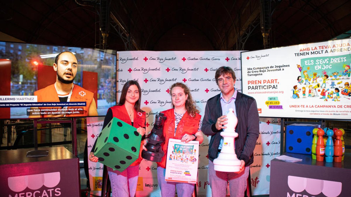 El Mercat Central de Tarragona recollirà joguines per a Creu Roja