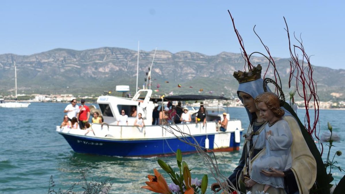 La Ràpita celebra les festes del Carme homenatjant la Confraria de Pescadors pel seu centenari