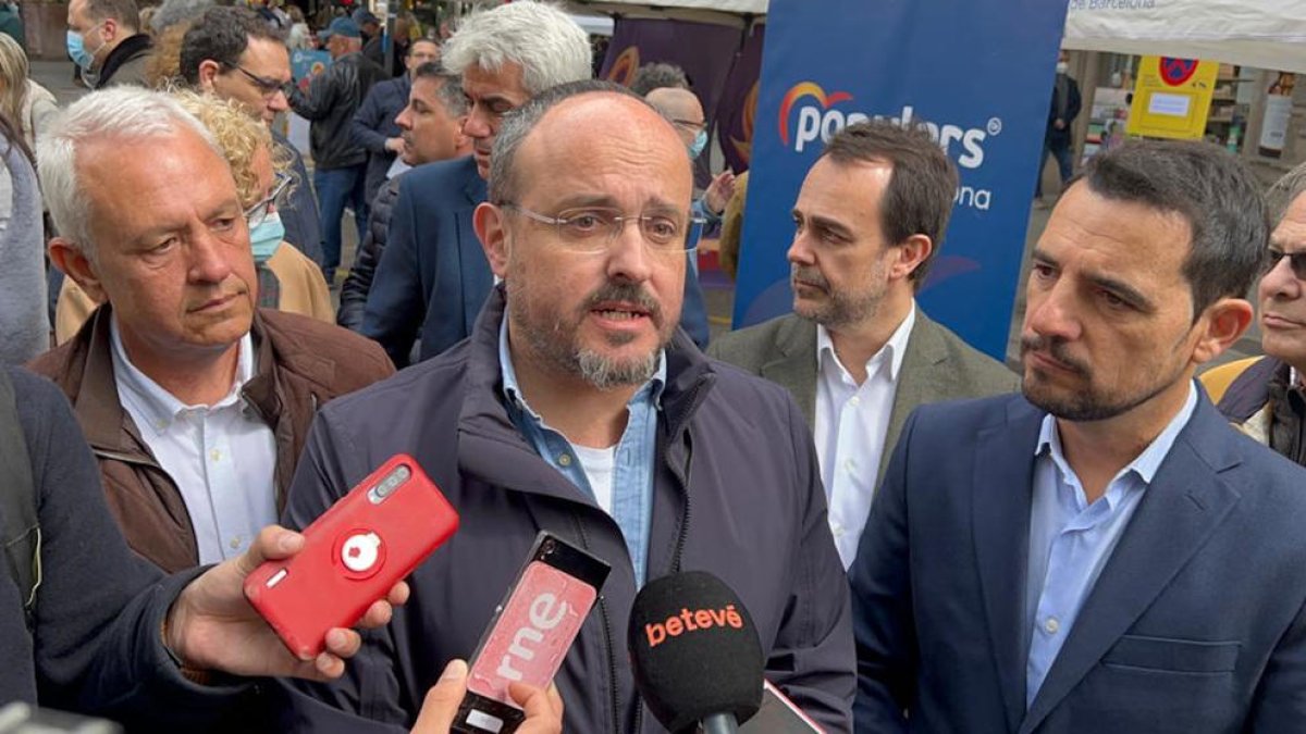 Alejandro Fernández pide «prudencia» sobre el 'Catalangate' hasta que la justicia se pronuncie