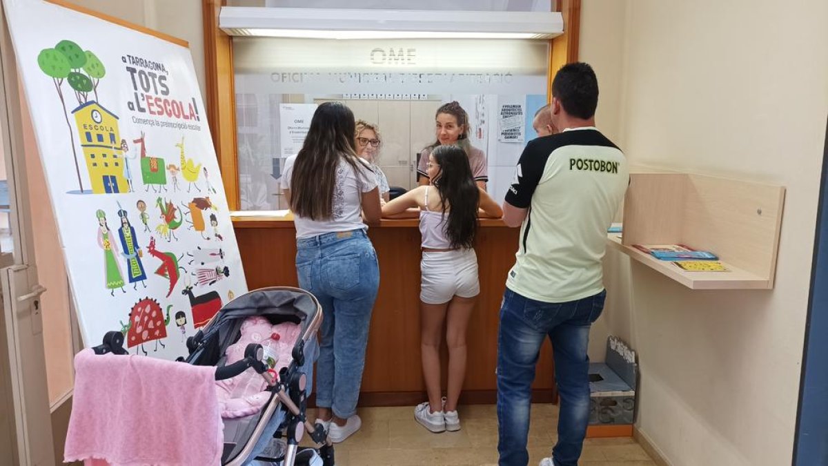 La Oficina Municipal de Escolarización de Tarragona recibe 551 solicitudes en verano