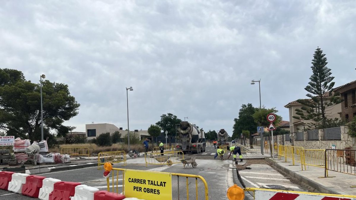 L'Hospitalet de l'Infant inicia las obras de implantación de un nuevo tramo de carril bici