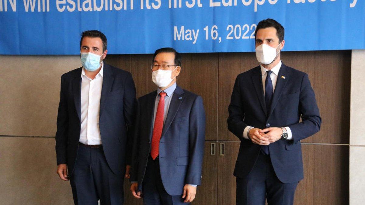 Empresarios y sindicatos del Camp de Tarragona, esperanzados con la llegada de ILJIN