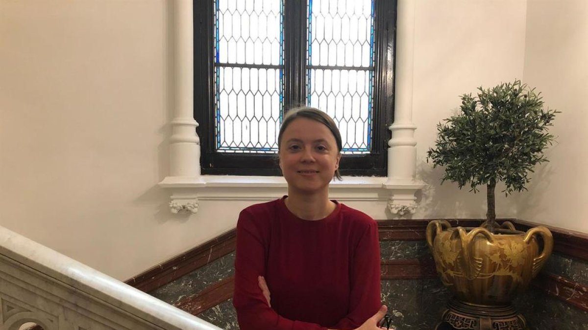 Oksana,la ucraïnesa que va estudiar a Tarragona i ha arribat a notari en plena guerra al seu país