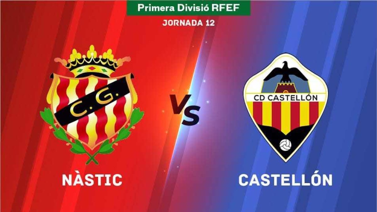 ¡Sigue en directo el Nàstic - Castellón!